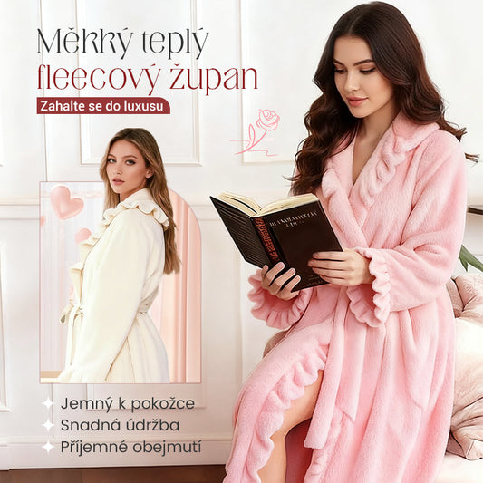Měkký a nadýchaný župan