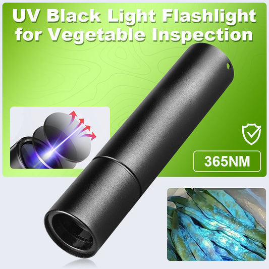 🔦🥦👁️🗨️UV černá světelná baterka pro kontrolu zeleniny🌈