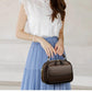 👜Elegantní dvojitá vrstva široký popruh Crossbody kabelka