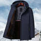 【🎁hřejivý dárek 】Pánský tepelný tlustý kabát s kapucí Parka Coat