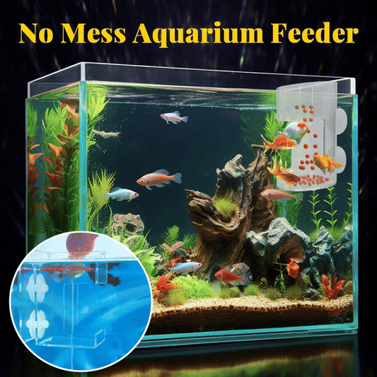 🐟Akvarijní krmný kroužek a zásobník