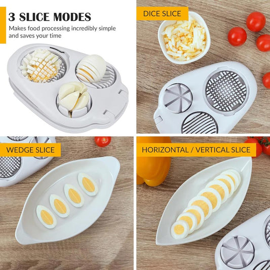 🔥2025 Hot Sale🥚 Multifunkční kráječ na vejce 3 v 1