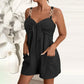 Damen lässiger ärmelloser Jumpsuit mit Shorts - dámský kombinéza se šortkami