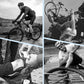 🚴💡Wodoodporna, ładowalna latarka czołowa LED do rowerów z zatrzaskowym mocowaniem