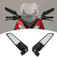 1 pár nastavitelných otočných zpětných zrcátek pro motocykly